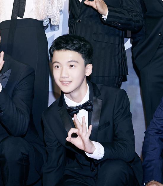 银河补习班北京首映礼邓超盛赞孙浠伦了不起