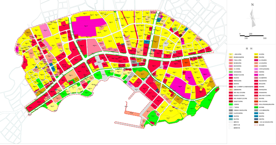 青岛市南区中心区及海岸带片区控规出炉,打造"一湾,一轴,一心,三区"