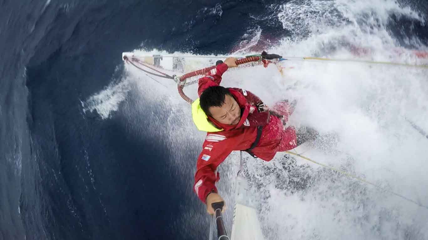 海阔任凭旗鱼跃克利伯赛手王祥胜引领国内帆船运动数字化