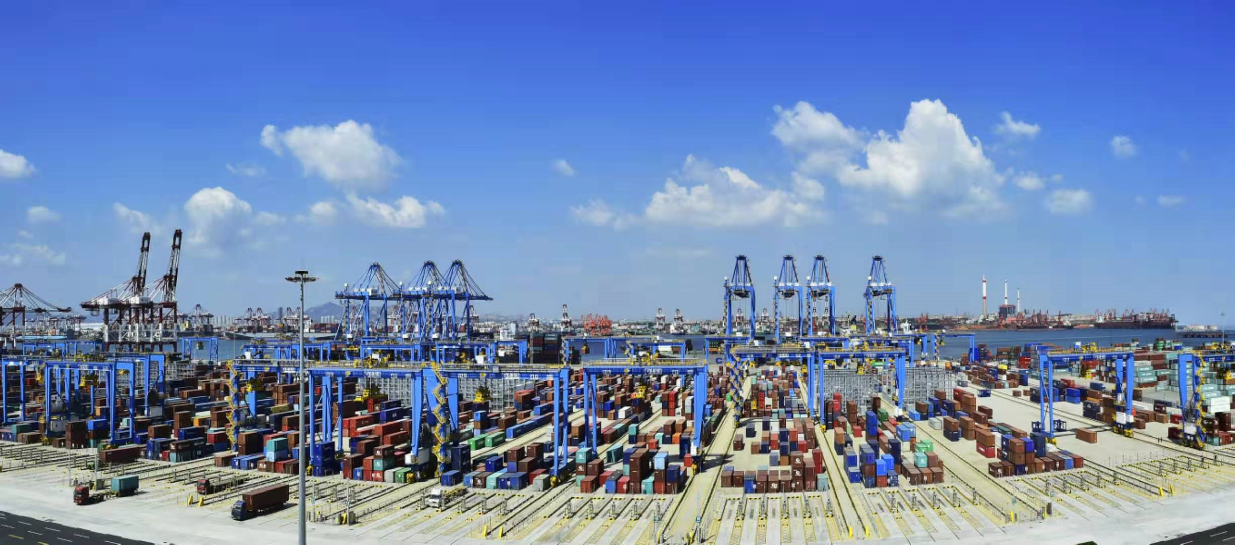 用平台思维做发展乘法青岛港建设世界一流海洋港口