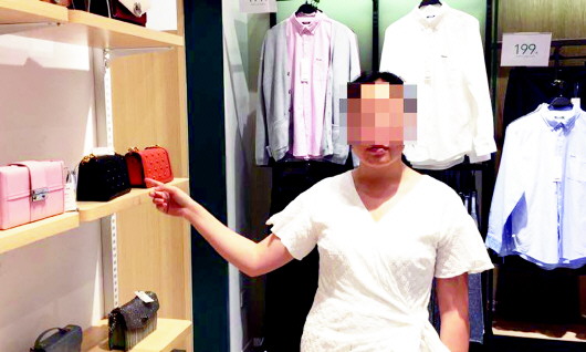 女贼网购解锁器在青连偷五家店 目前已被刑拘