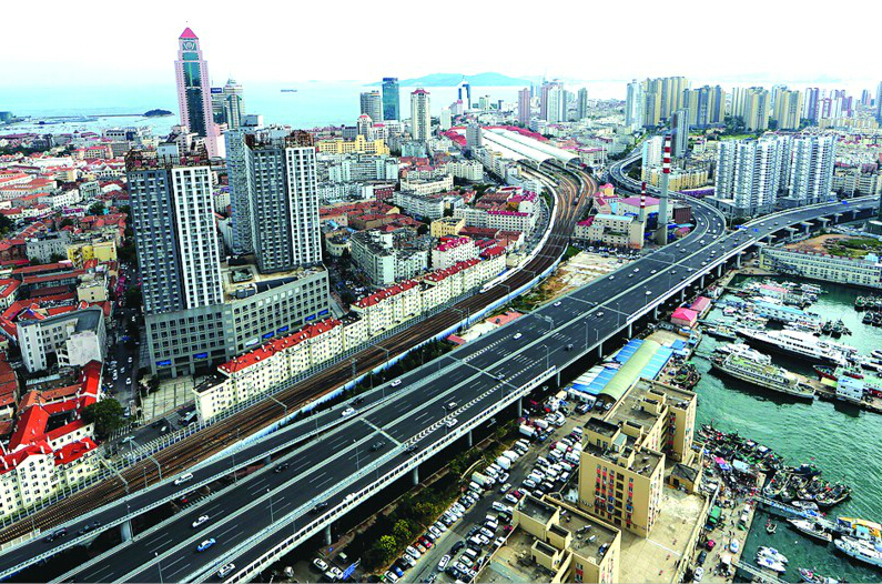 立体交通架起腾飞之翼 青岛发展迈入"快车道"