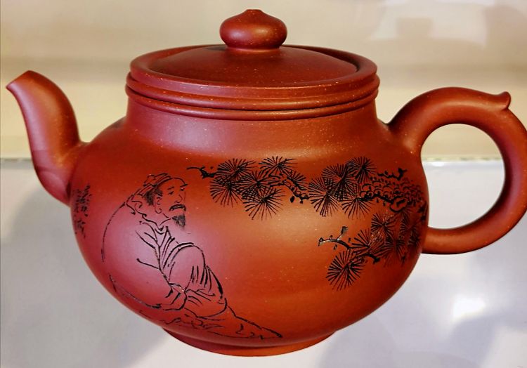 独成格调李守敬紫砂陶刻艺术作品欣赏二