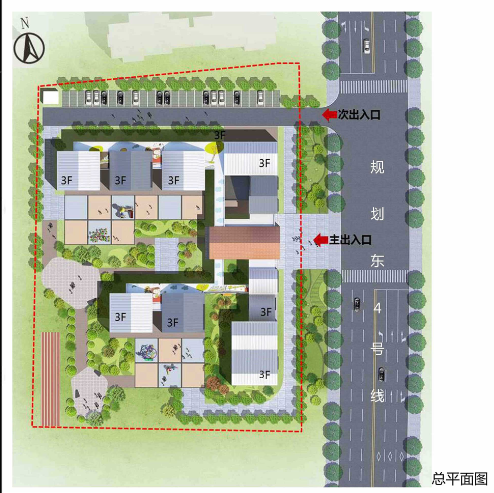 幼兒園建設內容包括幼兒活動用房,服務用房,附屬用房等,同時配套建設