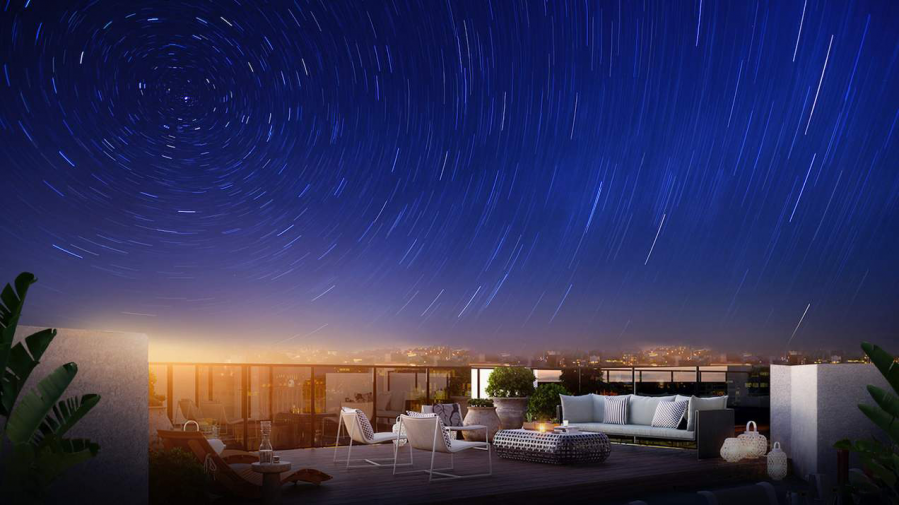 弘润青州府星空露台与美好不期而遇