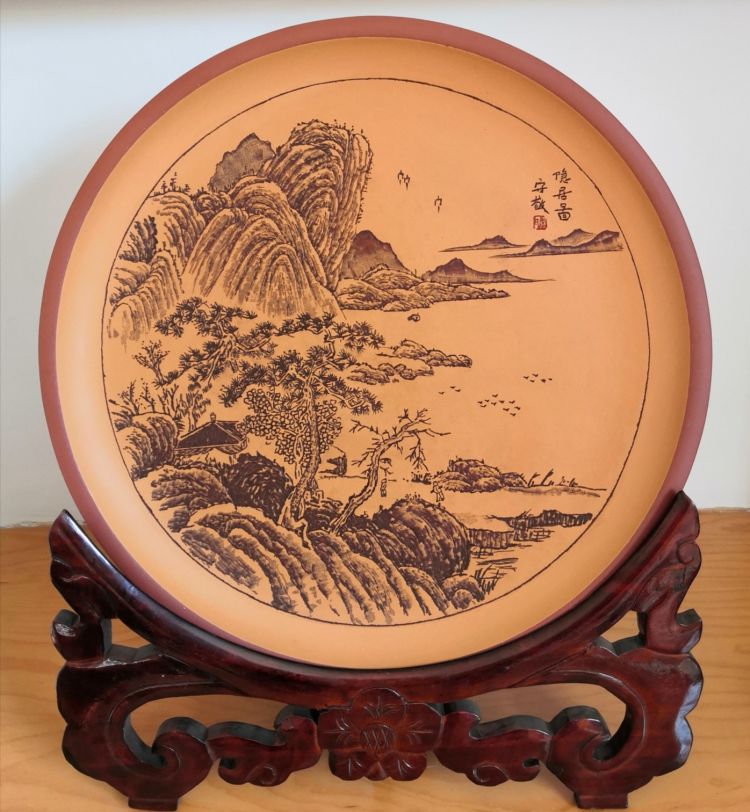 著名陶刻艺术家李守敬紫砂壶陶刻作品欣赏