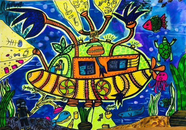 海洋守护者-"守护海洋 珍爱动物 保护家园 "《海洋守护之旅》绘画大赛