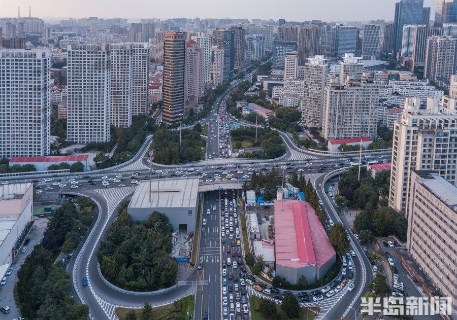 青岛双流高架路图片