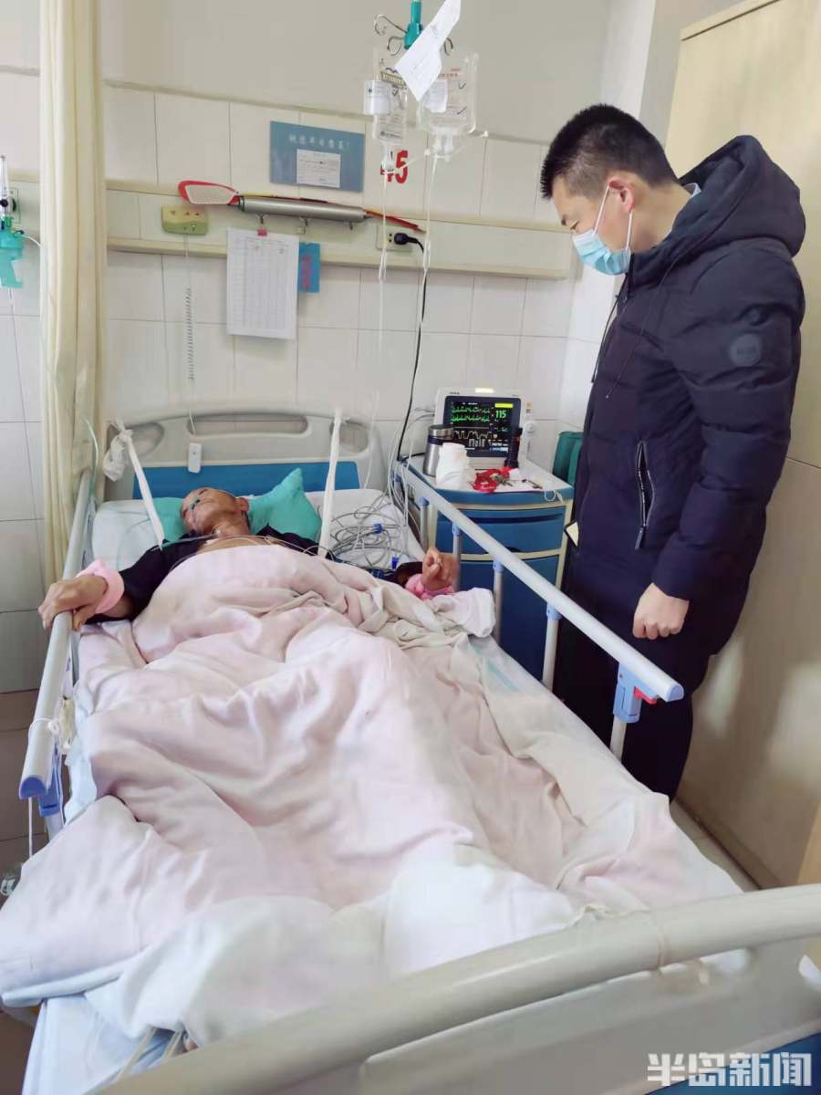 急寻家属!一重症老年男性患者在莱西市市立医院接受救治,情况堪忧