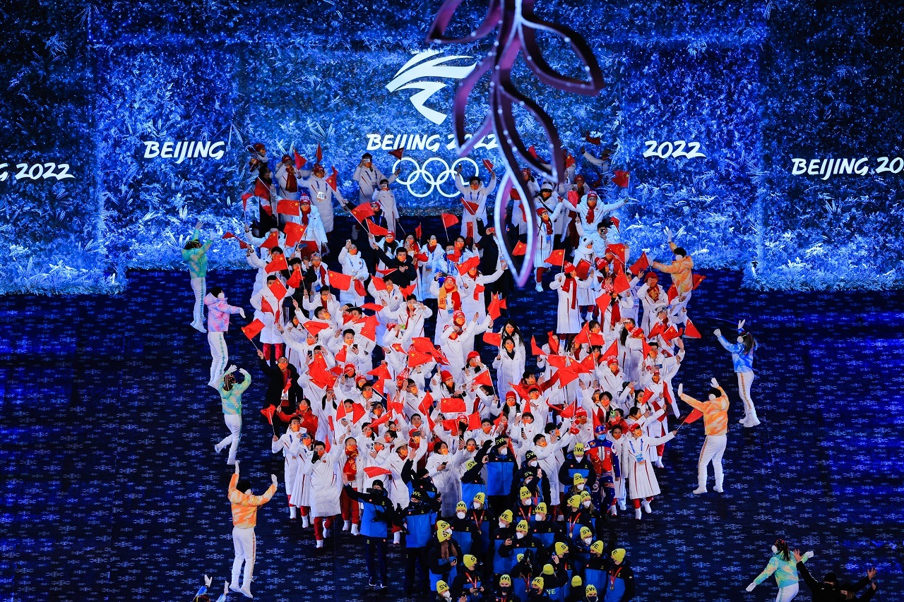 冬奥快评丨世界美好因你环环相扣