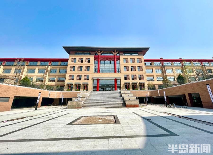 古韵中国风 现代时尚范!青岛实验初中(李沧校区)揭面纱