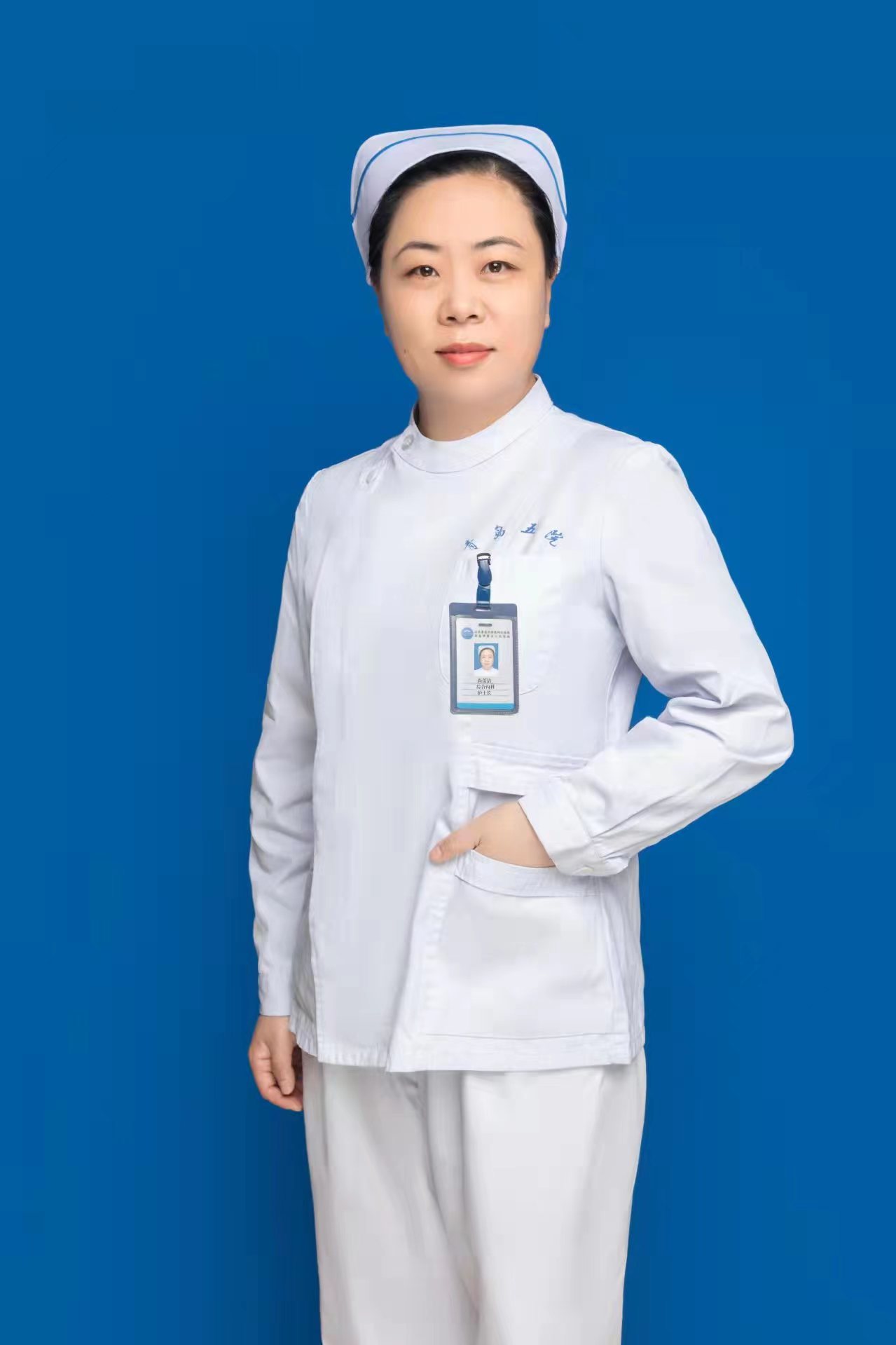 海慈医疗西院区青岛市第五人民医院肾病科护士长尚蕾洁点点平凡显担当