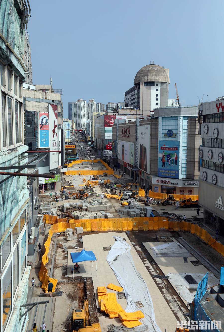 台东三路已经全部回填老照片展现台东的旧时光