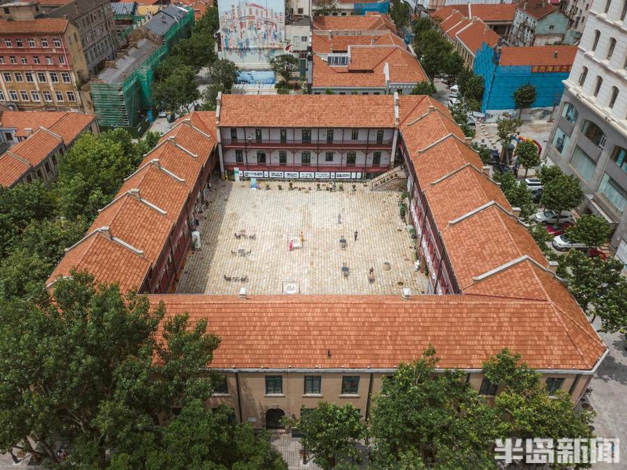 广兴里改造中的里院历史街区改造中的四方路历史文化