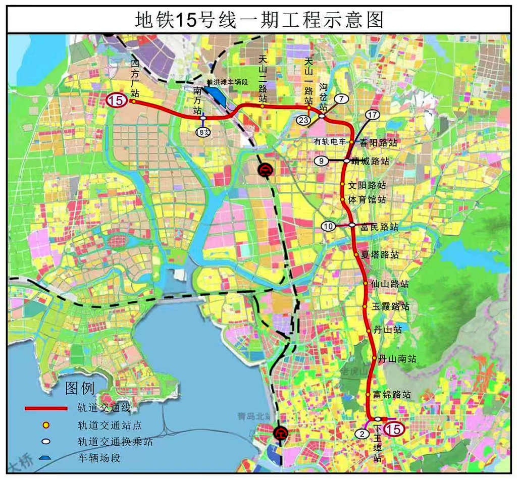 地铁15号线新动向即墨率先启动一期工程征迁