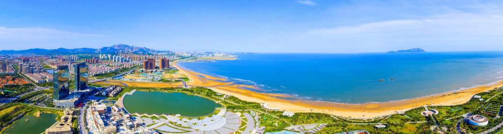 半岛观察青岛灵山湾最美海湾承托最美城市底色