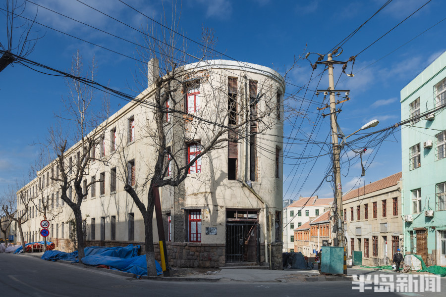 芝罘路附近老建筑平度路附近老建筑德县路沿街老建筑芝罘路附近老建筑