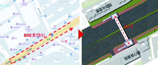 还路于民 以后出行少走800米!劲松八路过街地道主体贯通-半岛网