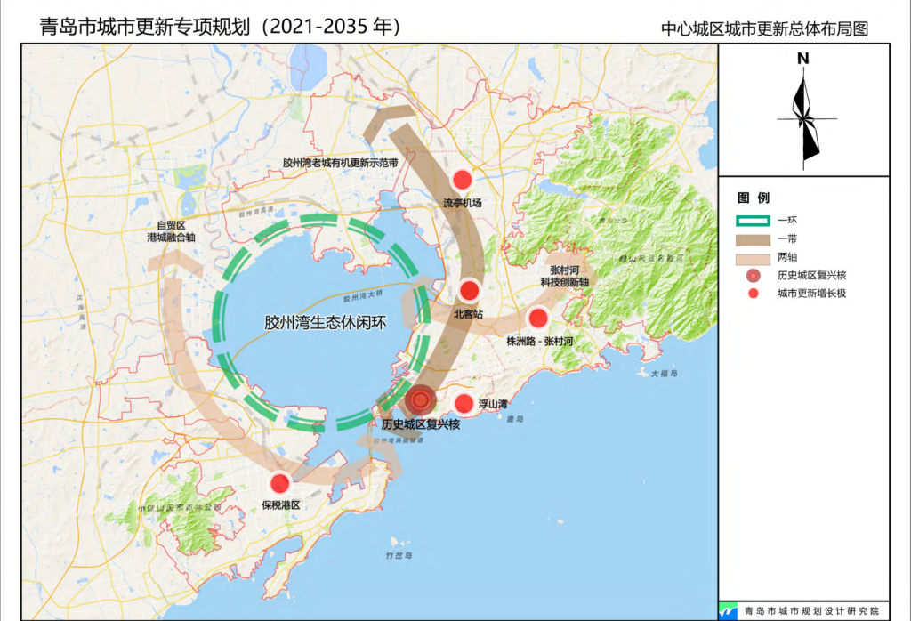 四类对象八大策略青岛市城市更新专项规划20212035年正式发布