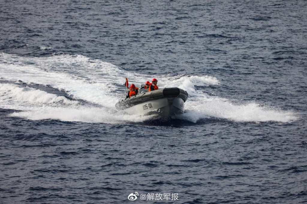 南部战区海军远海训练高燃现场