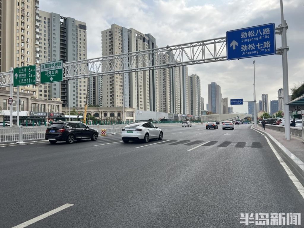 劲松八路过街地道启用,67米小通道带来4.7公里大畅通-半岛网
