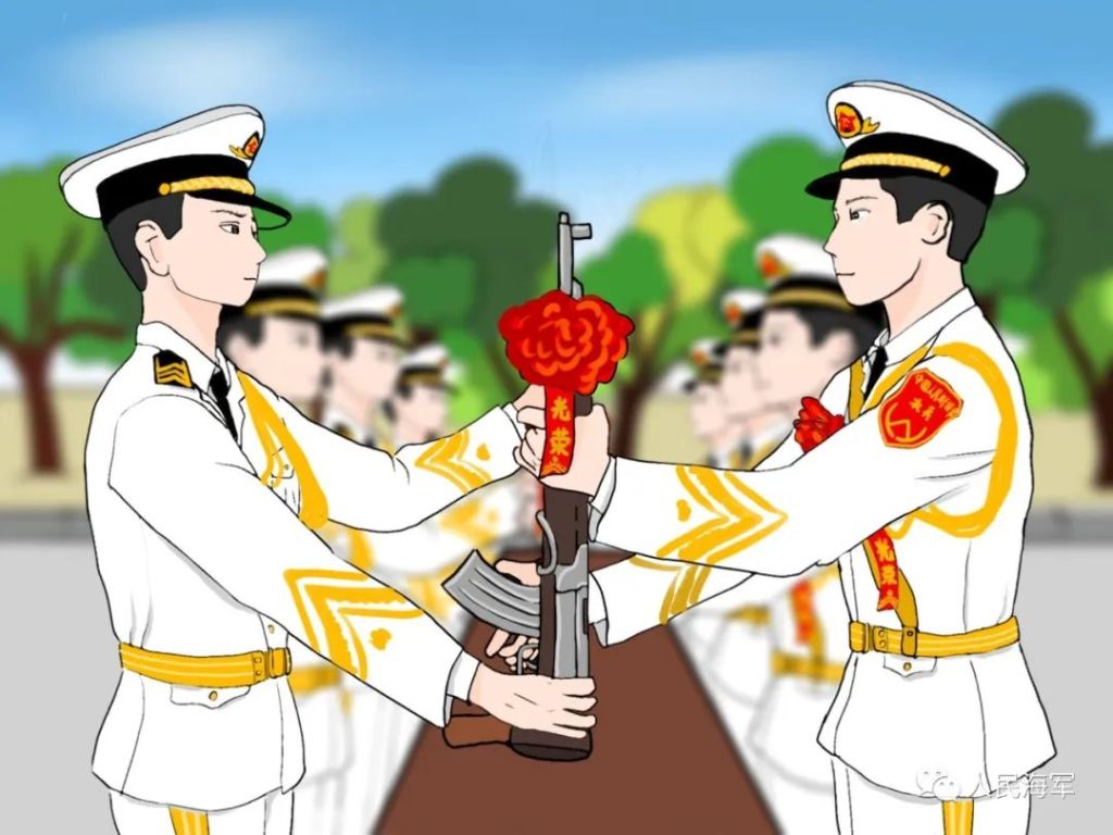 漫说退伍季用画笔记录分别时刻