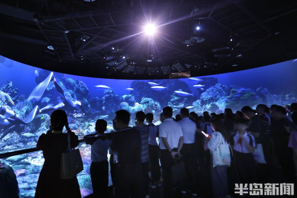 免费开放青岛科技馆正式开馆八大展厅打造青岛科普新地标