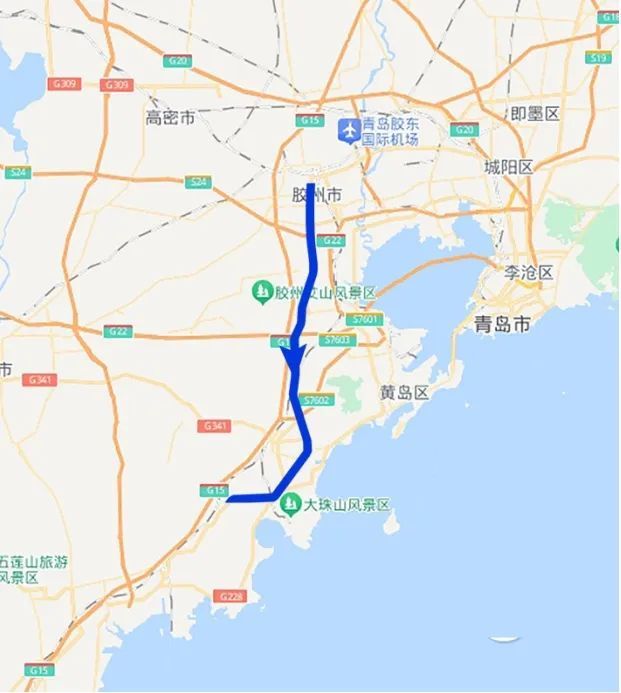 出行注意!g15沈海高速公路(南村枢纽至青岛日照界段)双向临时封闭
