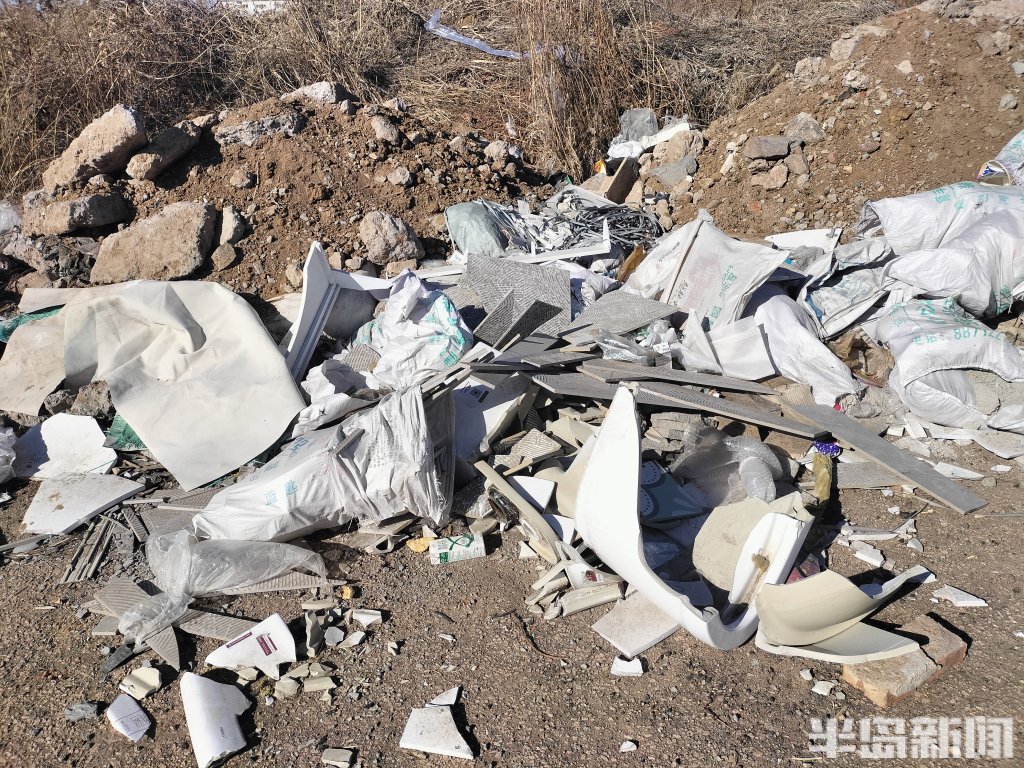 真探133案两边是耕地附近还有一处水源百米垃圾路何时变干净