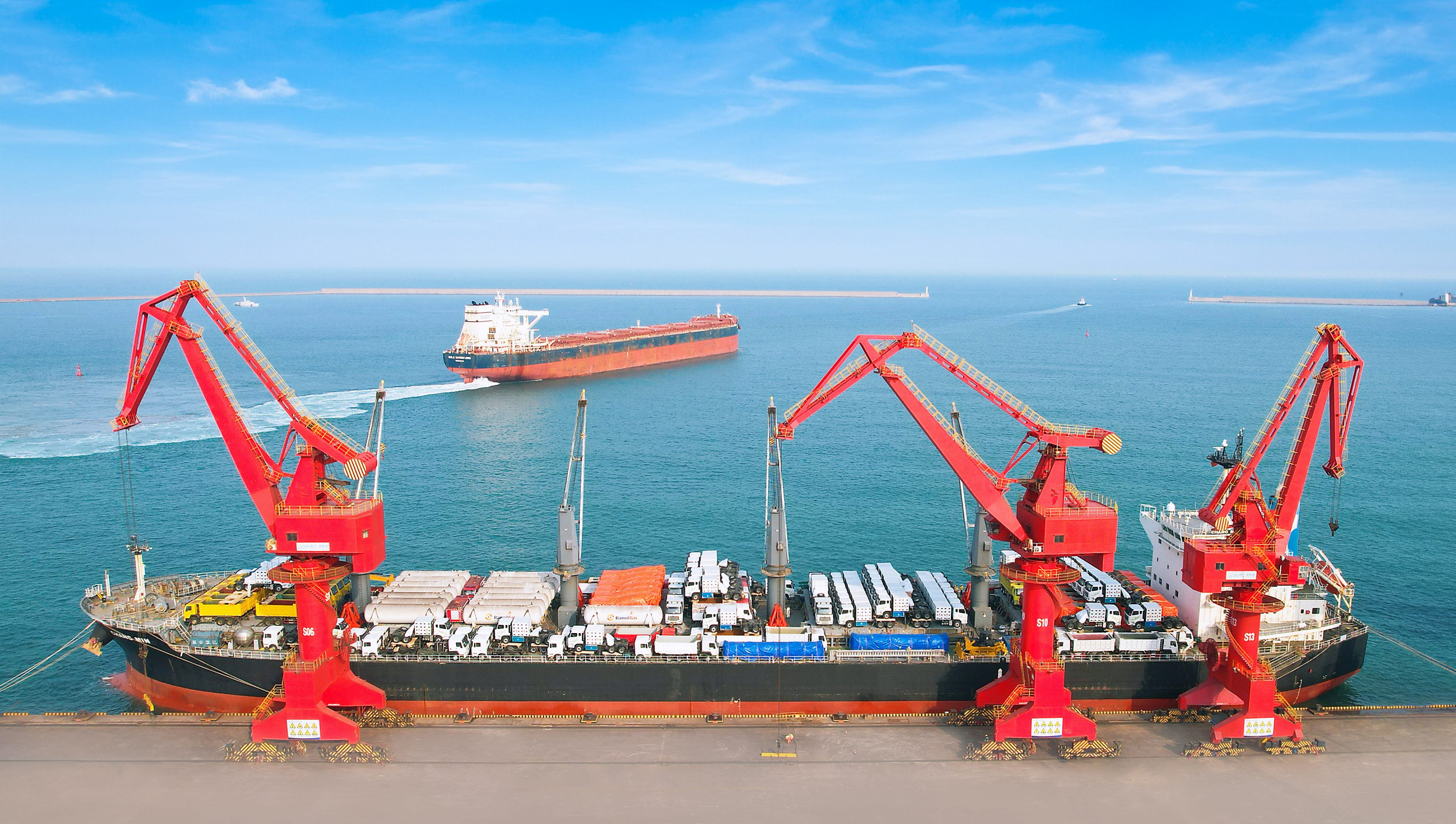 稳链保畅山东港口日照港实现首季开门红货物吞吐量同比增长67