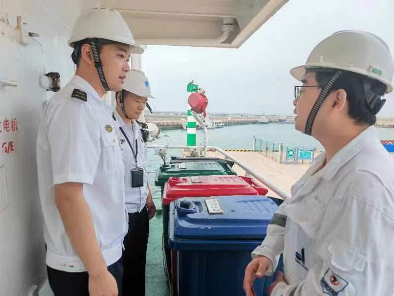 董家口海事局：世界环境日，“文明号”在行动 半岛网 