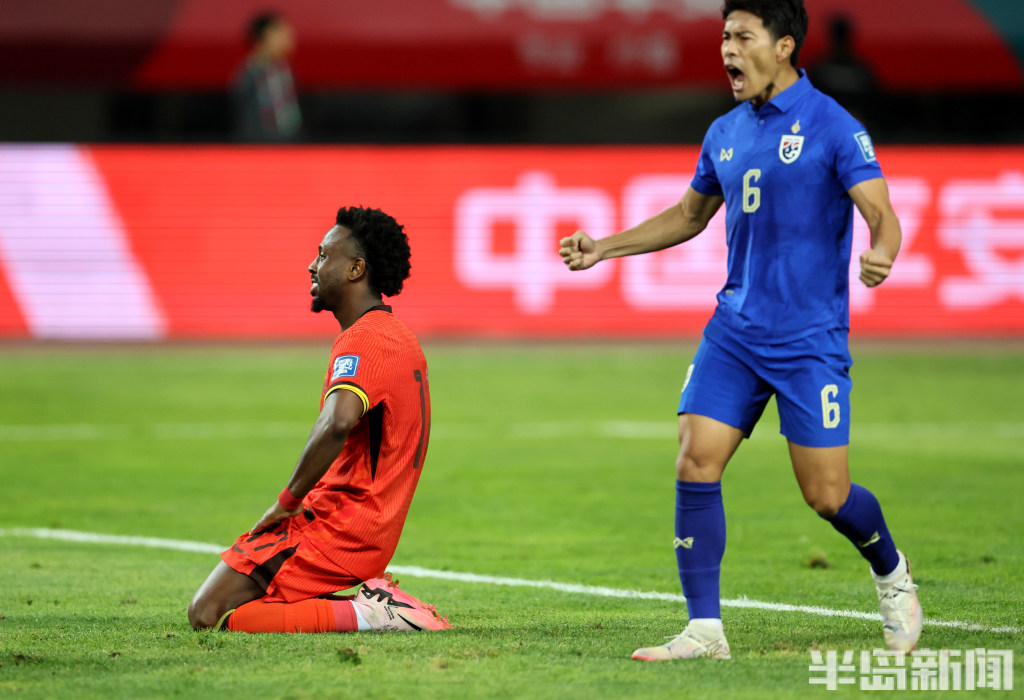 场内场外同样精彩,世预赛国足主场战平泰国!