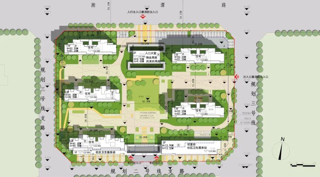 李沧区滨海低碳智慧城规划公示,拟建5栋13-17层住宅-半岛网
