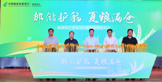 邮储银行青岛分行全力保障夏粮收购 金融“活水”润泽丰收田野—— 邮储银行青岛分行召开2025年夏粮收购启动会-半岛网