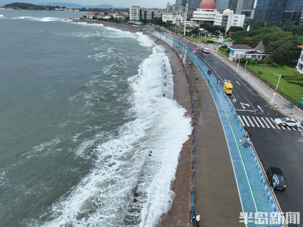 大浪来袭请远离!-半岛网