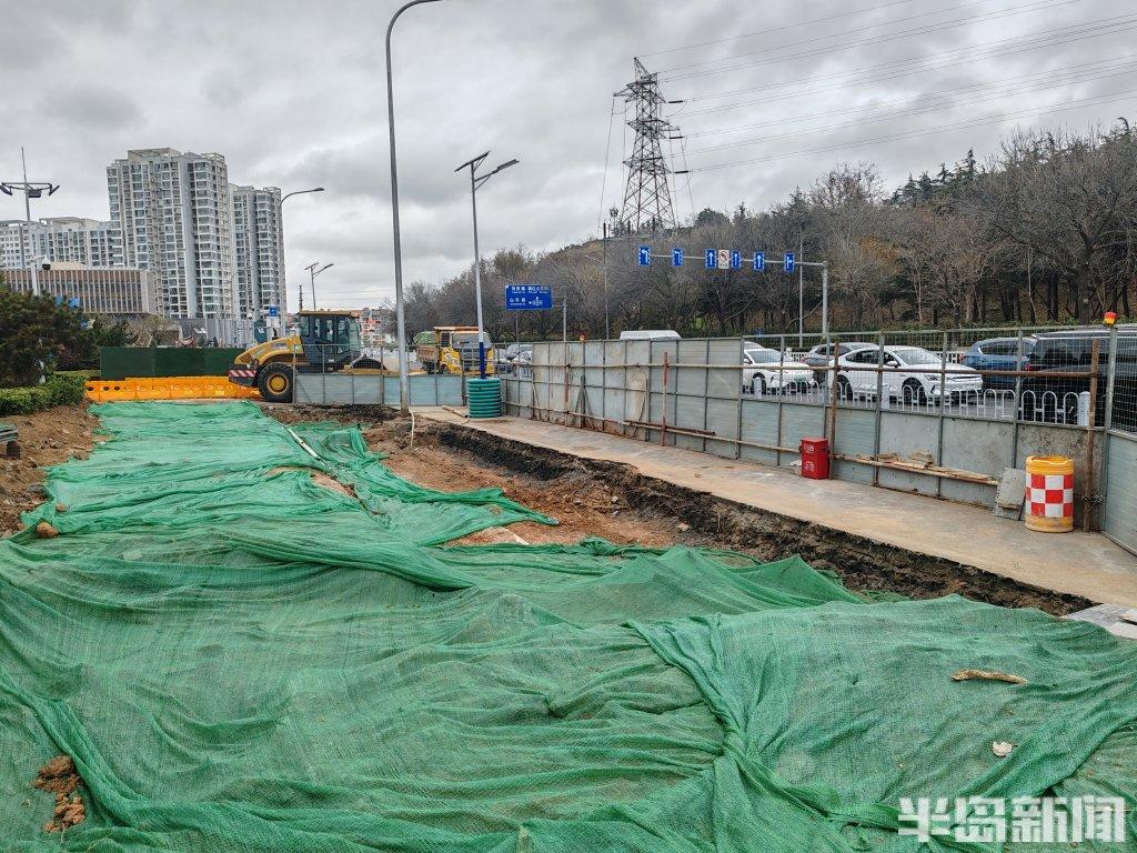 福州北路两处过街天桥建设有序推进-半岛网