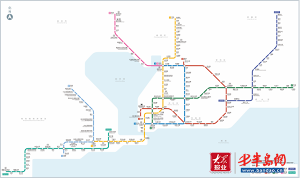 十年轨迹畅山海:青岛地铁交出城市幸福答卷-半岛网