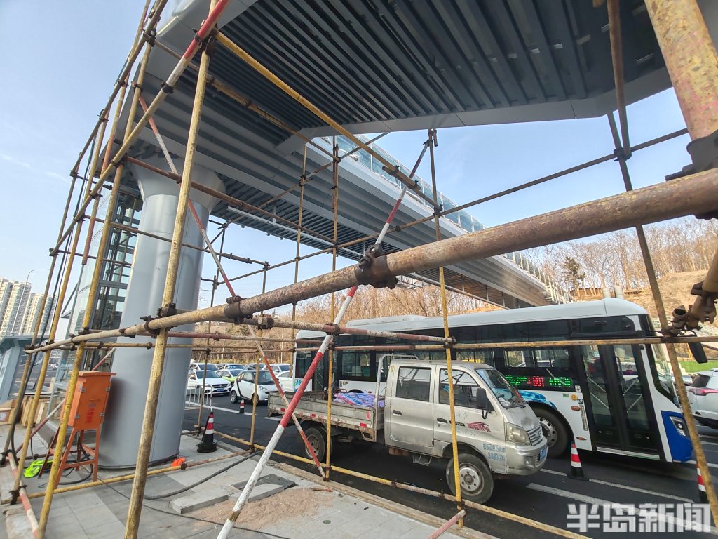 天桥启用倒计时!-半岛网